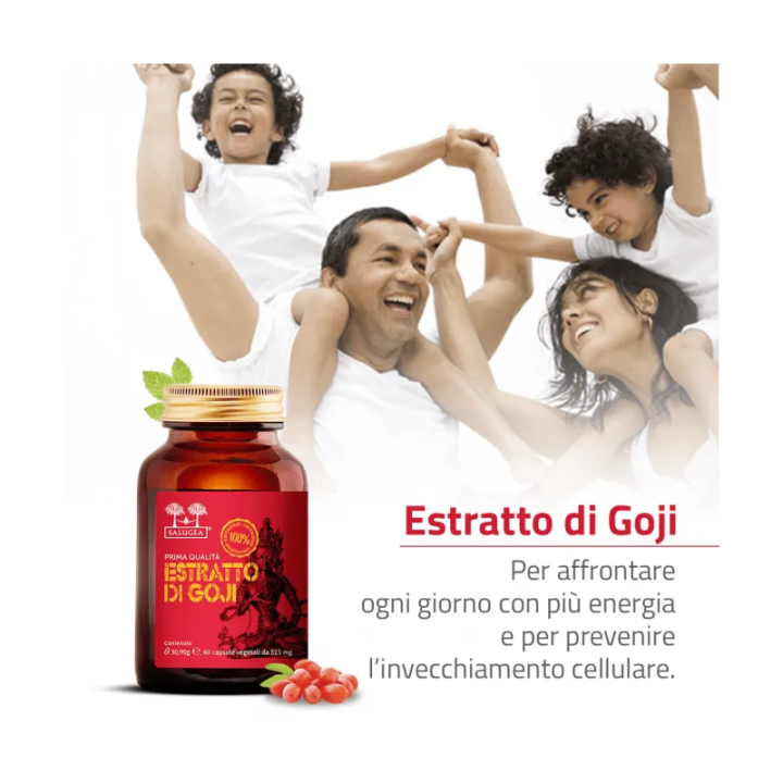 Estratto di Goji Salugea | Integratore Antiossidante Naturale